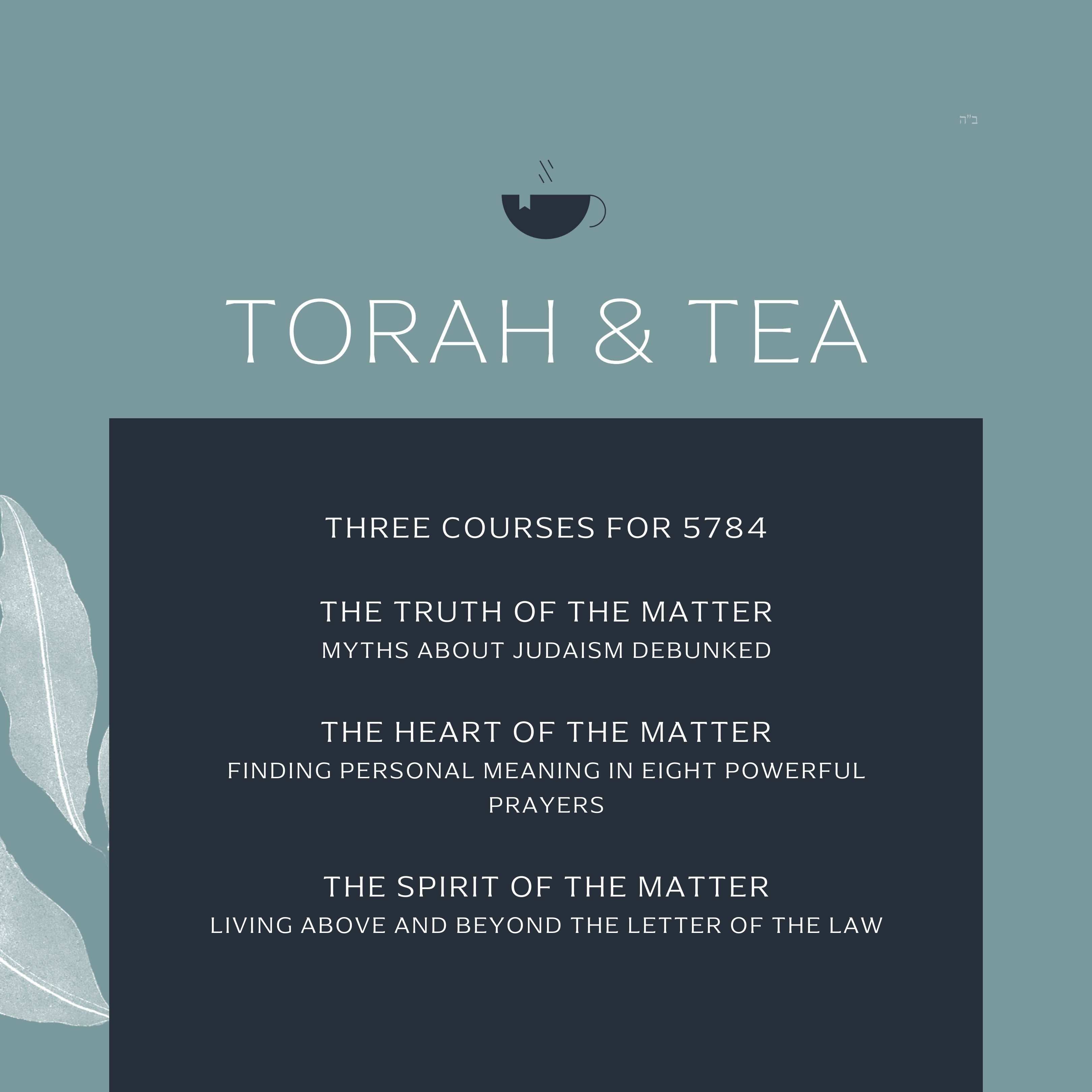 Torah & Tea - ChabadofBradenton.com